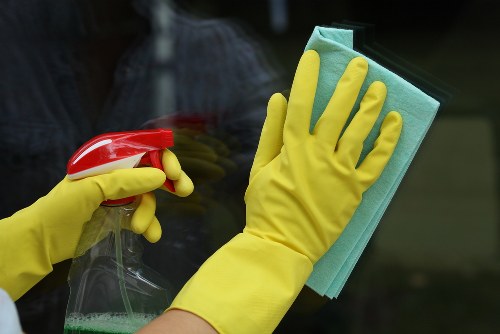 Professional façade cleaning on a Dulwich property frontage