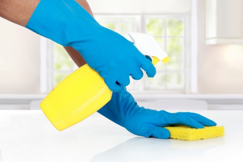 Office cleaning service for a Dulwich workplace reception area