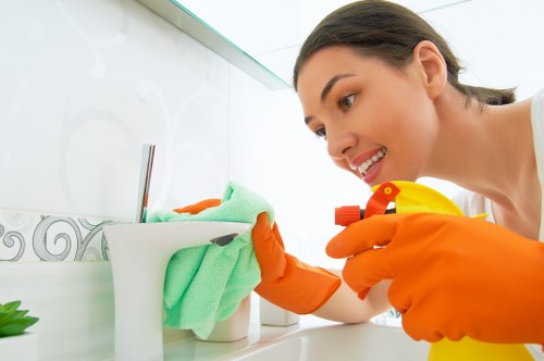 Commercial deep cleaning service for a Dulwich business