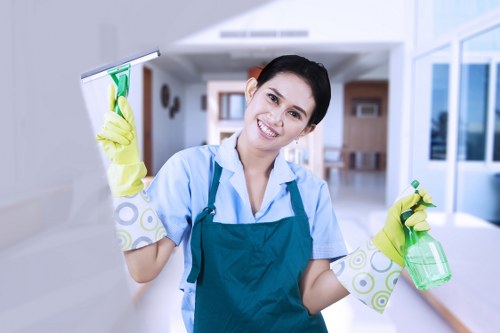 Ongoing house cleaning in a Dulwich kitchen and living area